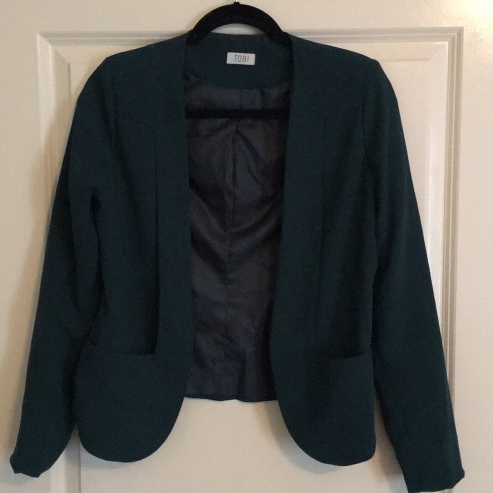 Teal Blazer